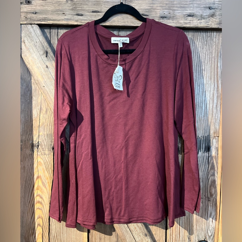 French Terry Long sleeve Swing tee